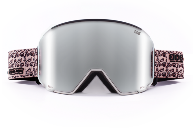 Skibril - BOB SUPER EYE, PATTERN BY G.GONSIOR 2 HCS+™ - 1 Jaar garantie op verlies, diefstal & beschadiging - Snowboardbril - Goggle - 1 Jaar garantie op verlies, diefstal & beschadiging - Snowboardbr