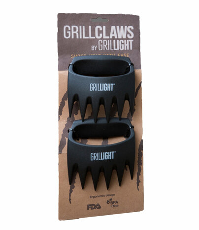 Grillclaws by Grillight - Robuuste Vleesklauwen – Meat Claws – Pulled Pork Klauwen - Vlees klauwen
